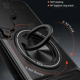 قاب ضد ضربه مگنتی Samsung Galaxy S24 FE Magnetic Multifunctional Case دارای محافظ دوربین - تصویر 6