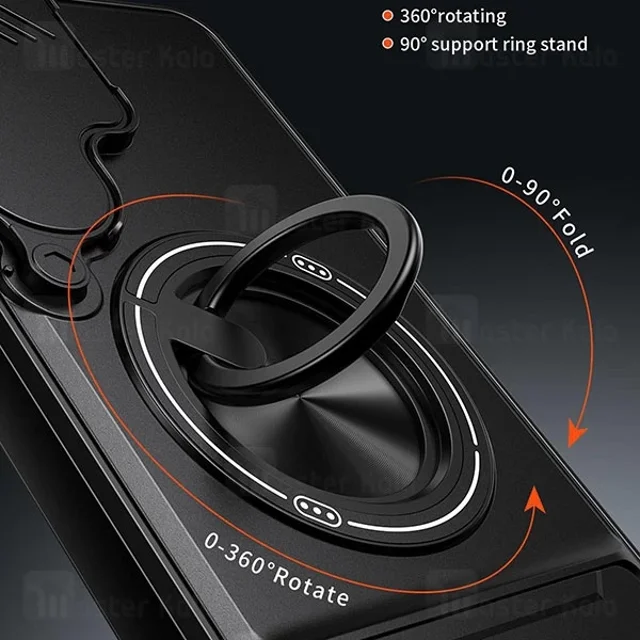 قاب ضد ضربه مگنتی Samsung Galaxy S24 FE Magnetic Multifunctional Case دارای محافظ دوربین - تصویر 6