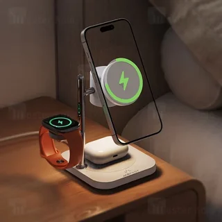 استند و شارژر وایرلس چند کاره مگ سیف ایس فست ACEFAST E39 با قابلیت شارژ اپل واچ - تصویر 7