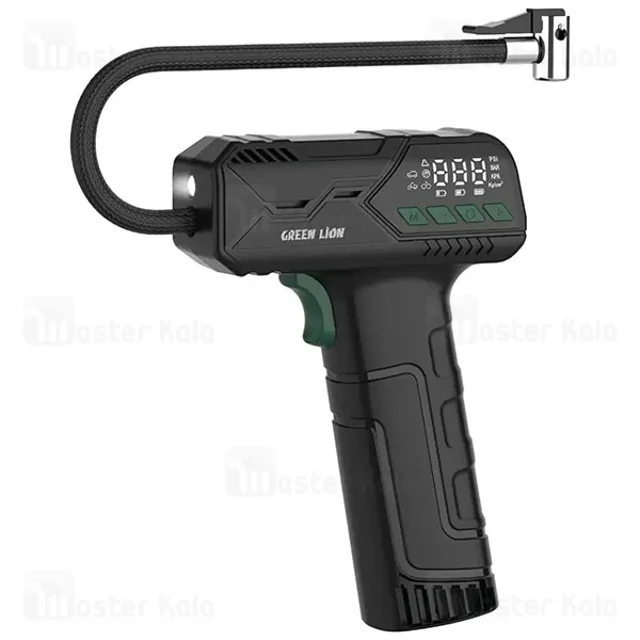 کمپرسور باد گرین لاین Green Lion HYPER AIR GNHYINFTRBK همراه با چراغ قوه - تصویر 2