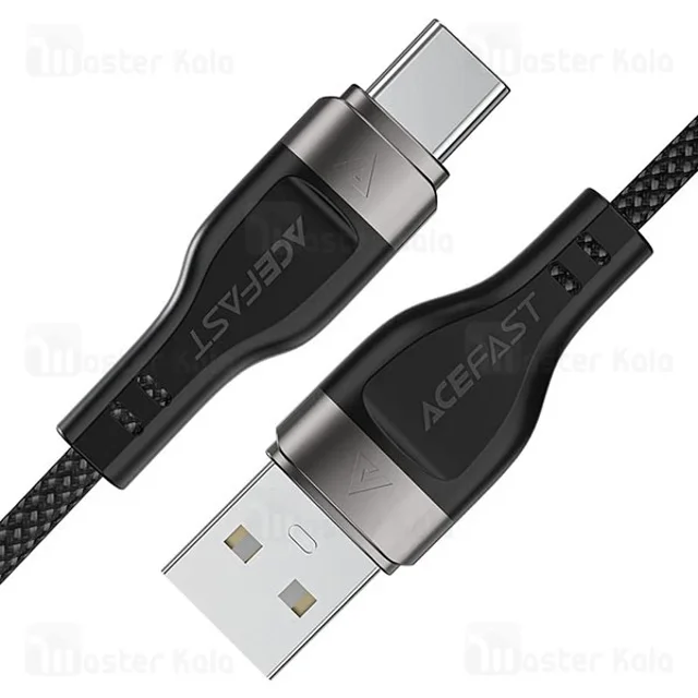 کابل فنری مگنتی Type-C ایس فست ACEFAST C11-04 طول 1.2 متر توان 15 وات - تصویر 3