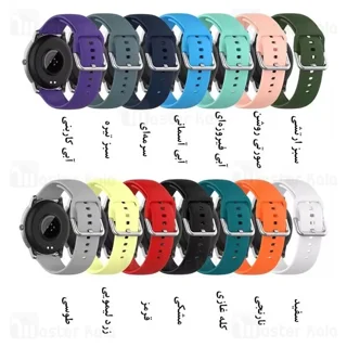 بند سیلیکونی ساعت هوشمند شیائومی Xiaomi Haylou LS04 RS3 Strap Silicone Band - تصویر 2