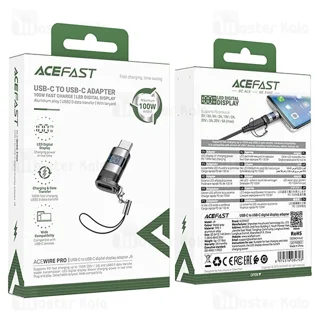تبدیل Type-c ایس فست ACEFAST J9 Acewire Pro توان 100 وات - تصویر 7