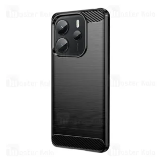 قاب فیبر کربنی شیائومی Xiaomi Redmi Note 14 5G / Poco M7 Pro 5G Rugged Armor Fiber Carbon - تصویر 2