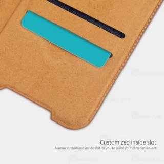 کیف چرمی نیلکین سامسونگ Samsung Galaxy A72 / A72 5G Nillkin Qin Leather Case - تصویر 7
