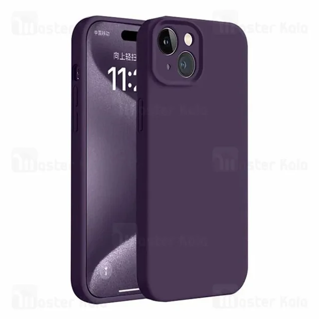 قاب سیلیکونی آیفون Apple iPhone 15 Silicone Case - تصویر 7