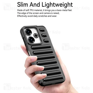 قاب پافر ضد ضربه شیائومی Xiaomi Poco M6 4G TPU Capsule Shockproof - تصویر 4