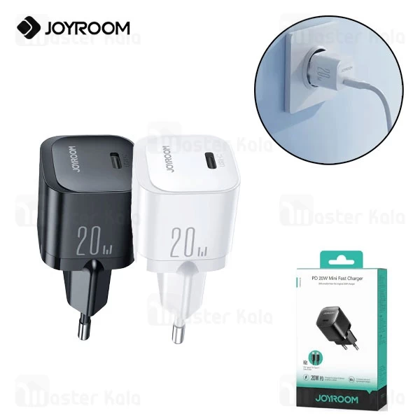 شارژر دیواری جویروم Joyroom JR-TCF02 توان 20 وات همراه با کابل