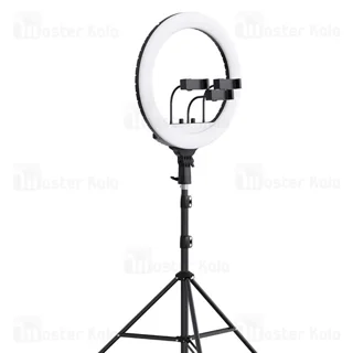رینگ لایت بیوا Biva RL-03 65W LED Soft Ring Light سایز 21 اینچ با سه پایه و 3 هولدر - تصویر 3