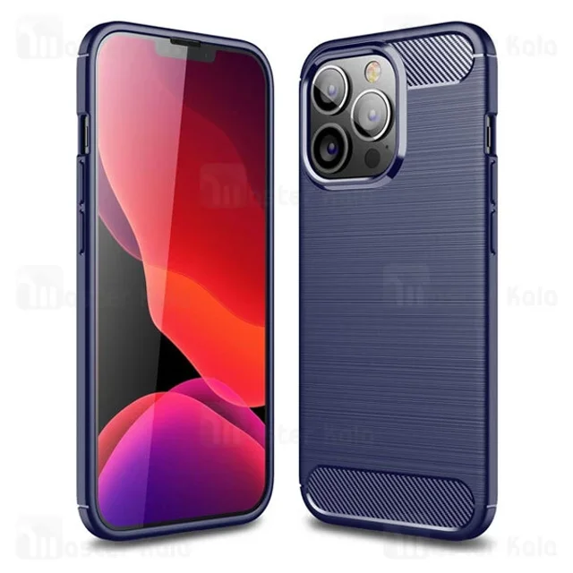 قاب فیبر کربنی آیفون Apple iPhone 13 Pro Rugged Armor Fiber Carbon - تصویر 3