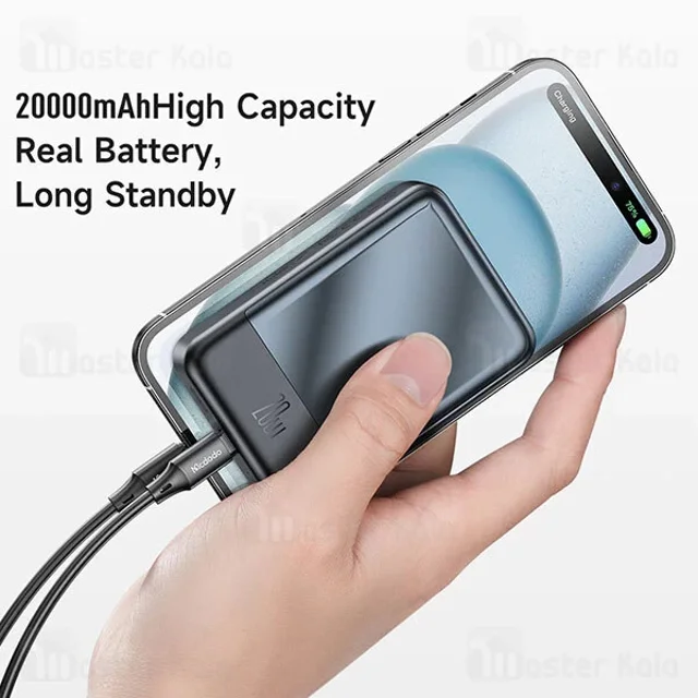 پاوربانک وایرلس 20000 مگنتی مک دودو Mcdodo MC-5020 توان 20 وات - تصویر 4