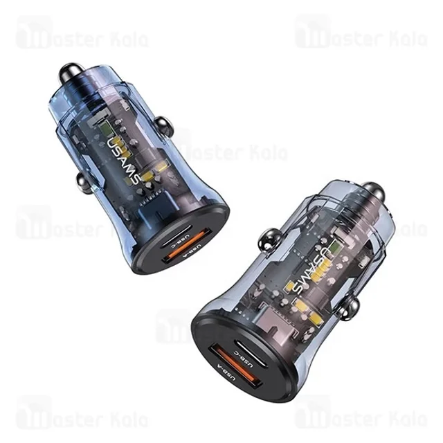 شارژر فندکی یوسمز USAMS CC164 توان 30 وات - تصویر 2