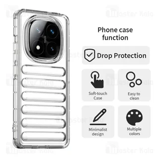 قاب پافر ضد ضربه شیائومی Xiaomi Redmi Note 14 Pro Plus 5G TPU Capsule Shockproof - تصویر 2