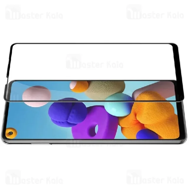 گلس تمام صفحه تمام چسب سامسونگ Samsung Galaxy A21s Nillkin CP+ Pro - تصویر 4