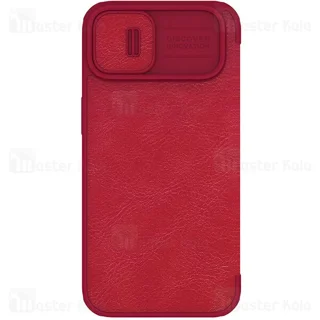 کیف چرمی نیلکین آیفون Apple iPhone 14 Plus Nillkin Qin Pro Leather Case دارای محافظ دوربین - تصویر 7