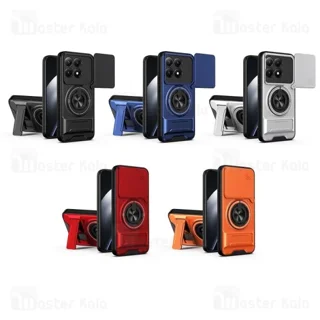 قاب ضد ضربه مگنتی Xiaomi 15T 5G Magnetic Multifunctional Case دارای محافظ دوربین - تصویر 2