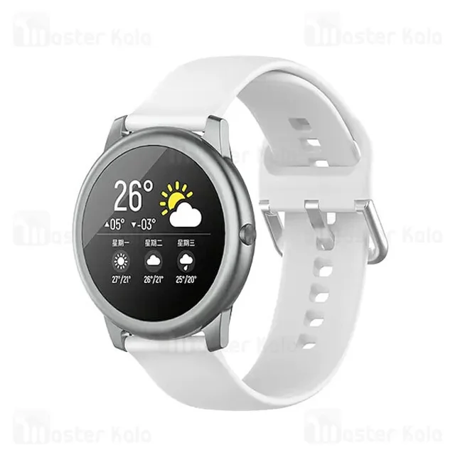 بند سیلیکونی ساعت هوشمند شیائومی Xiaomi Haylou Solar LS05 / RT LS05s Silicone Band - تصویر 3
