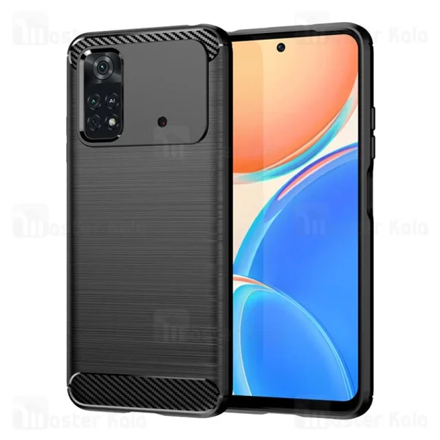 قاب فیبر کربنی شیائومی Xiaomi Poco M4 Pro Rugged Armor Fiber Carbon - تصویر 2