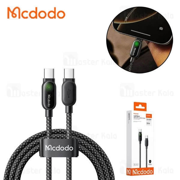 کابل Type-C به Type-C مک دودو Mcdodo CA-5620 طول 1.2 متر توان 100 وات
