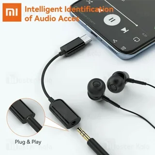 کابل تبدیل Type C به پورت AUX شیائومی Xiaomi Type-C to 3.5mm - تصویر 8