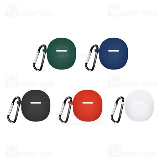 کاور محافظ سیلیکونی هندزفری کیو سی وای Xiaomi QCY T18 دارای قلاب آویز - تصویر 2