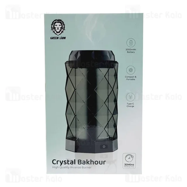 دستگاه بخور عود گرین لاین Green Lion Crystal Bakhour GNCRYTLBKH - تصویر 6