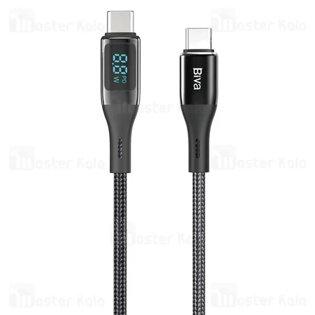 کابل Type C به Type C بیوا Biva C-24CC طول 1.5 متر توان 100 وات - تصویر 2