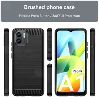قاب فیبر کربنی شیائومی Xiaomi Redmi A1 Rugged Armor Fiber Carbon - تصویر 3