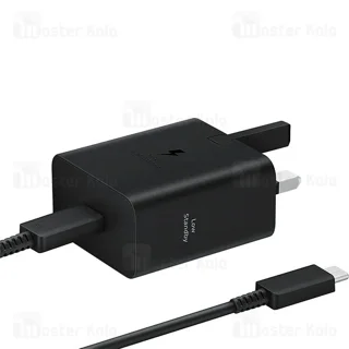 شارژر دیواری اصلی سامسونگ Samsung EP-T4511 توان 45 وات همراه با کابل - تصویر 2
