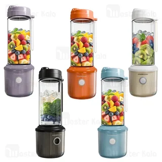 مخلوط کن قابل حمل شارژی پاورولوژی Powerology Press Refresh PSM013BK - تصویر 2