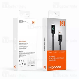 کابل میکرو یو اس بی مک دودو Mcdodo CA-1070 Digital HD Quick Charge Data طول 1.2 متر توان - تصویر 7