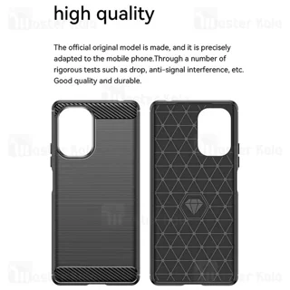 قاب فیبر کربنی شیائومی Xiaomi Poco F5 / Redmi Note 12 Turbo Rugged Armor Fiber Carbon - تصویر 8