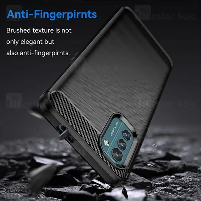 قاب فیبر کربنی نوکیا Nokia G21 / G11 Rugged Armor Fiber Carbon - تصویر 5