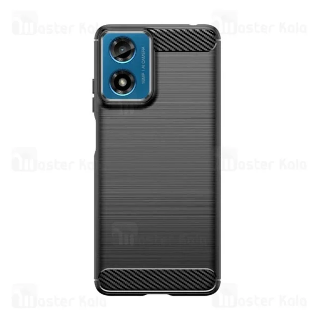 قاب فیبر کربنی موتورولا Motorola Moto G04 Rugged Armor Fiber Carbon - تصویر 4