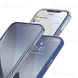 پک 2تایی محافظ صفحه شیشه ای تمام صفحه بیسوس آیفون Apple iPhone 12 Mini Baseus - تصویر 5