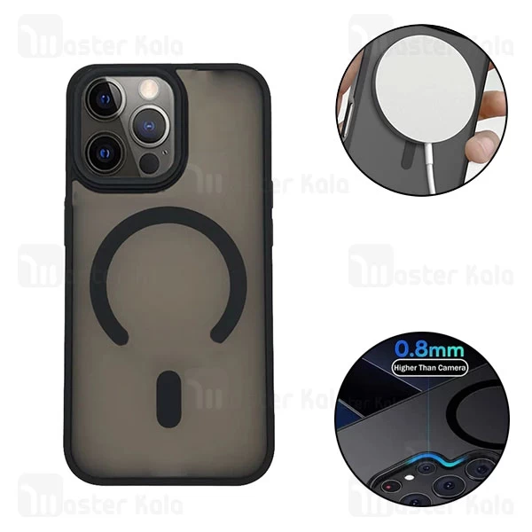 قاب محافظ مگ سیف آیفون Apple iPhone 16 pro max Matte Plexiglass