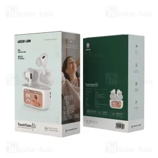 هندزفری بلوتوث گرین لاین Green Lion TouchTone Lite ANC GNTCHTLITWH دارای صفحه نمایش لمسی - تصویر 4