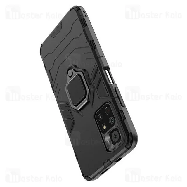 گارد ضد ضربه انگشتی شیائومی Xiaomi Redmi Note 11 5G (China) Black Panther KEYSION Armor - تصویر 6