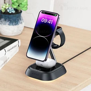 استند و شارژر وایرلس چند کاره مگ سیف ایس فست ACEFAST E16 با قابلیت شارژ اپل واچ - تصویر 8