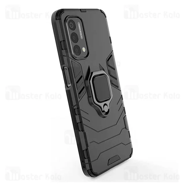 گارد ضد ضربه انگشتی OnePlus Nord N200 5G / Oppo A93 5G Black Panther KEYSION ShockProof - تصویر 3