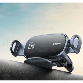 هولدر دریچه کولری و شارژر وایرلس بیسوس 00-Baseus BS-CM029 LightChaser Series C40355901111 - تصویر 8