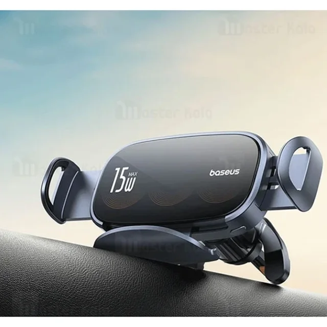هولدر دریچه کولری و شارژر وایرلس بیسوس 00-Baseus BS-CM029 LightChaser Series C40355901111 - تصویر 8
