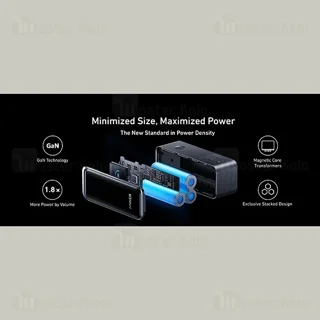 پاوربانک 9600 و شارژر دیواری انکر Anker A1339 Prime Power Bank توان 65 وات همراه با کابل - تصویر 3