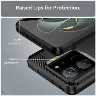 قاب فیبر کربنی شیائومی Xiaomi 13T / 13T Pro / Redmi K60 Ultra Rugged Armor Fiber Carbon - تصویر 7