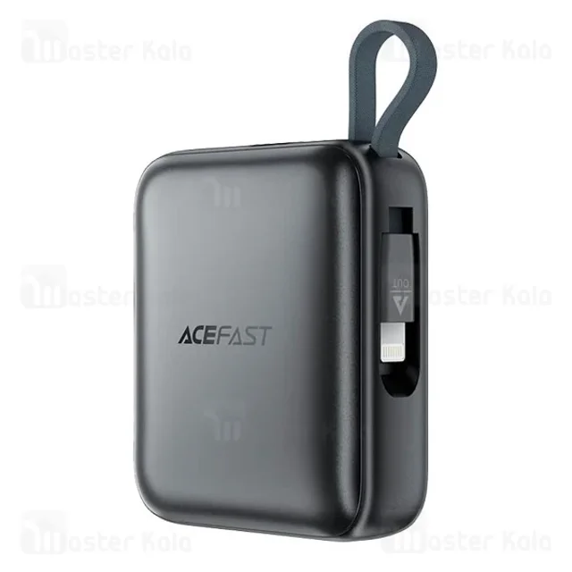 پاوربانک 10000 ایس فست ACEFAST M23 PD22.5W GaN Fast Charger توان 22.5 وات همراه با کابل - تصویر 2