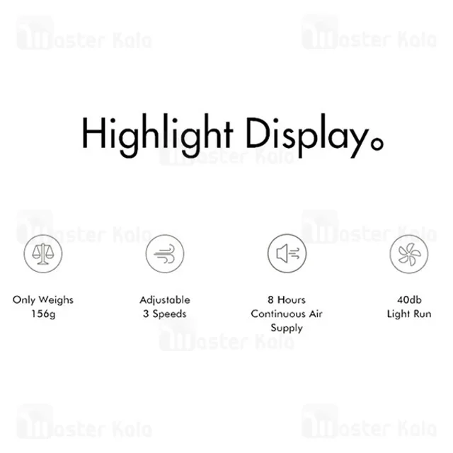 پنکه دستی شیائومی Xiaomi Aisolove N9P - تصویر 6