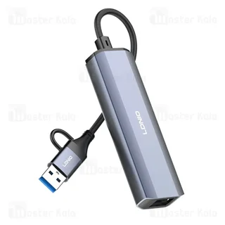 هاب 4 پورت تایپ سی الدینیو LDNIO Ds-124UC - تصویر 2