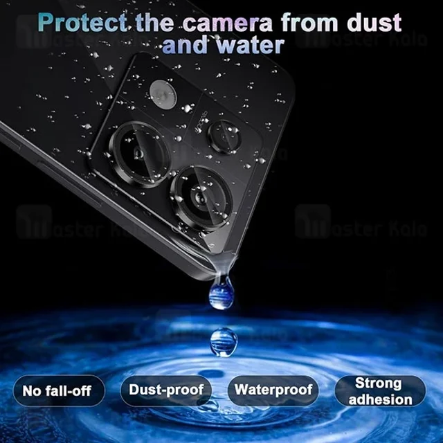 محافظ لنز فلزی دوربین شیائومی Xiaomi Redmi Note 13 Pro 5G / Poco X6 5G Lens Shield - تصویر 5