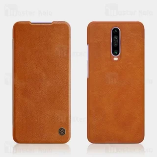 کیف چرمی نیلکین شیائومی Xiaomi Redmi K30 / Poco X2 Nillkin Qin Leather Case - تصویر 4