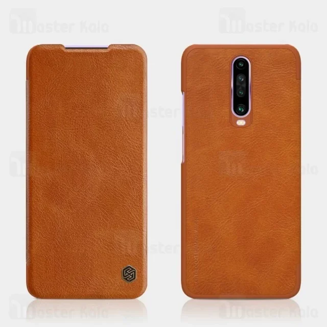 کیف چرمی نیلکین شیائومی Xiaomi Redmi K30 / Poco X2 Nillkin Qin Leather Case - تصویر 4